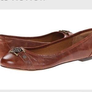 Brown Isola ballet shoes 8.5 NWT